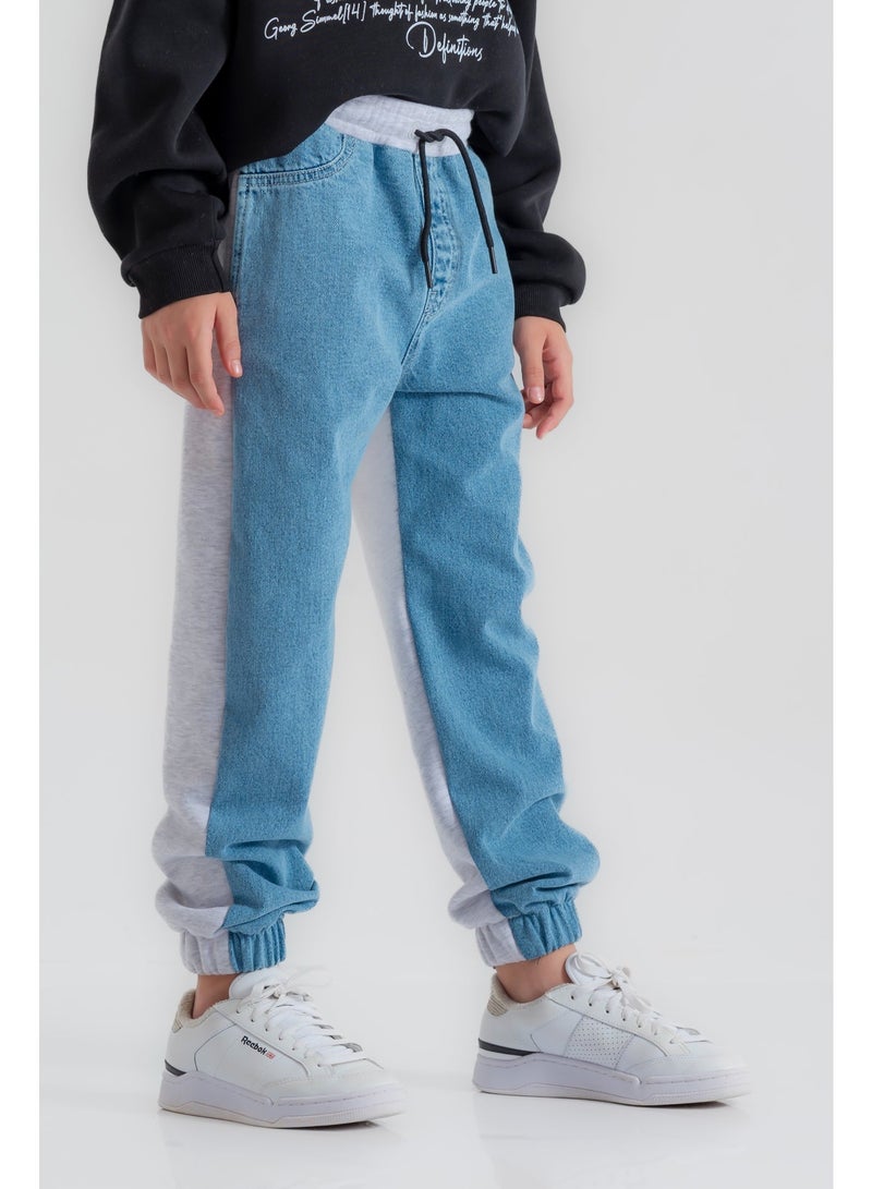 سي إن جينز وير كيدز جينز أولادي ستايل جوجر - Image 1